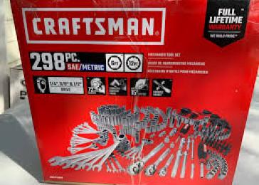 298 craftsman shop tool set
