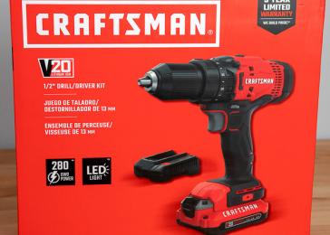 CRAFTSMAN V20 20 Volt Max Variable Speed Cordless Impact Driver 2