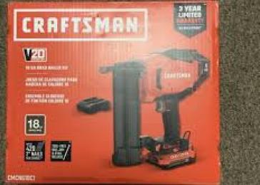 Craftsman v20 nailer best sale