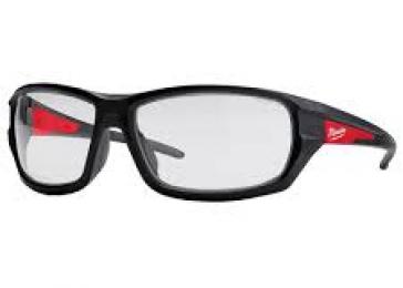 Milwaukee performance safety glasses with clear lenses