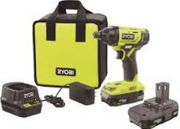 Ryobi drill driver 1.5 best sale ah battery & charger